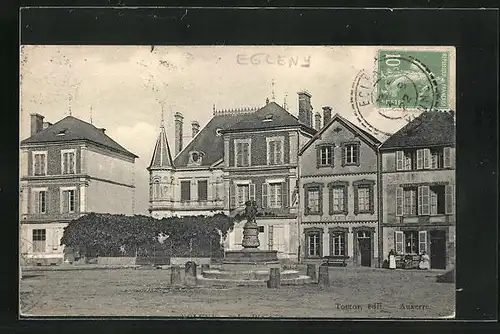 AK Egleny, La Place, Fontaine et Boulangerie