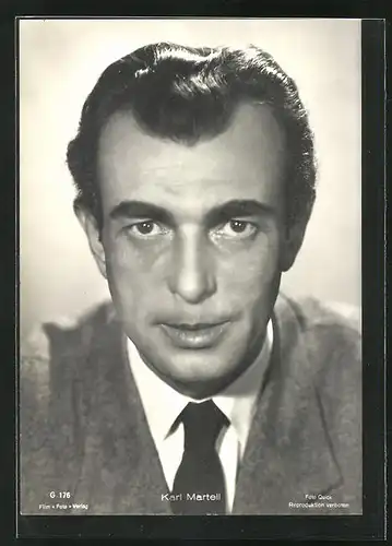 AK Karl Martell, Portrait des Schauspielers