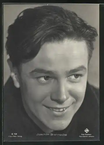 AK Schauspieler Joachim Brennecke