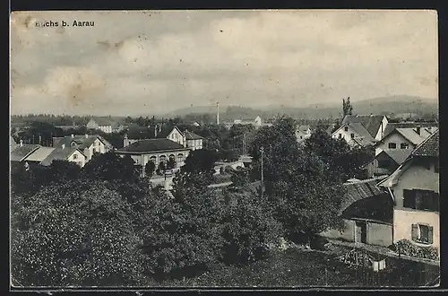 AK Buchs bei Aarau, Teilansicht aus der Vogelschau