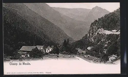 AK Champ du Moulin, Panorama