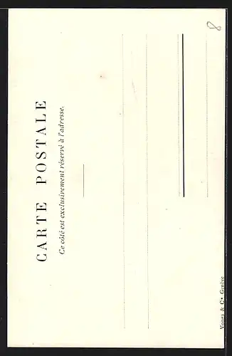 Künstler-AK Thoune, Une Rue