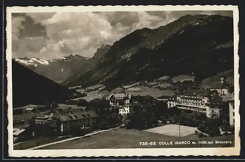 AK Colle Isarco, Ortsansicht mit Brennero
