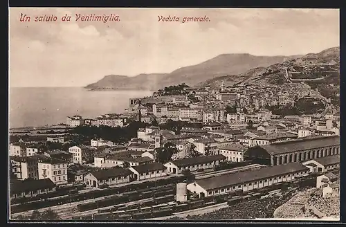 AK Ventimiglia, Veduta generale