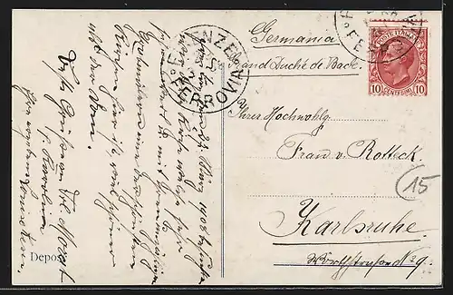 AK Firenze, Piazza e Chiesa di S. Croce