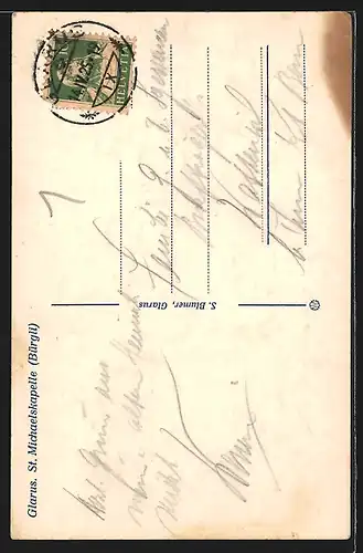 AK Glarus, St. Michaelskapelle, Bürgli