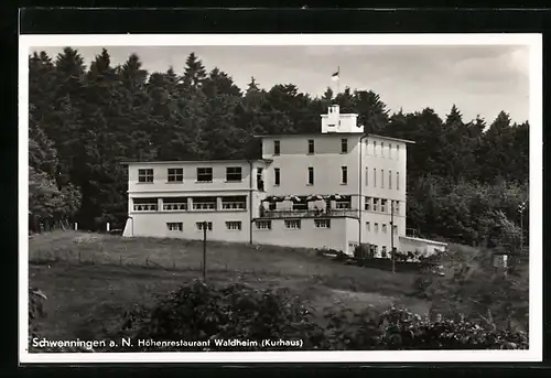 AK Schwenningen, Kurhaus Waldheim, Höhenrestaurant