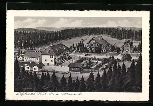 AK Kaltenbronn, Ortsansicht mit Umland