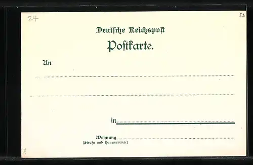 Lithographie Alt-Frankfurt, Römer