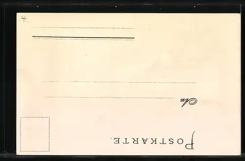 Künstler-AK Rothenburg, Stöberleinsturm mit Wappen