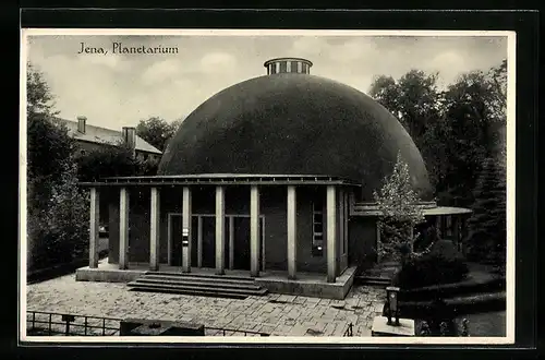 AK Jena, Planetarium, Aussenansicht