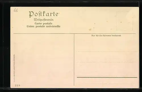 Künstler-AK K. Mutter: Rathaus Heilbronn