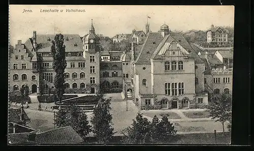 AK Jena, Lesehalle und Volkshaus