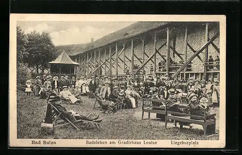 AK Bad Sulza, Gradirhaus Louise, Badeleben