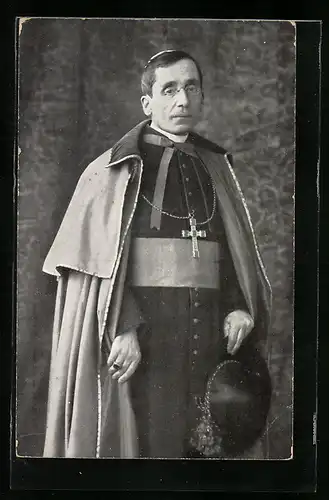 AK Papst Benedikt XV. in Soutane