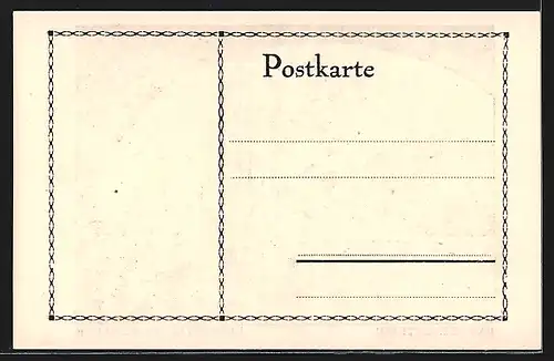 Künstler-AK Bad Mergentheim, Kuranstalt Dr. Bofinger