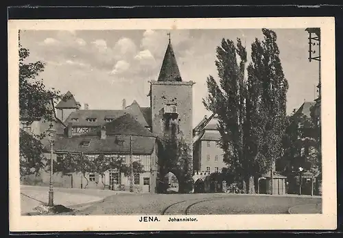 AK Jena, Strassenpartie am Johannistor