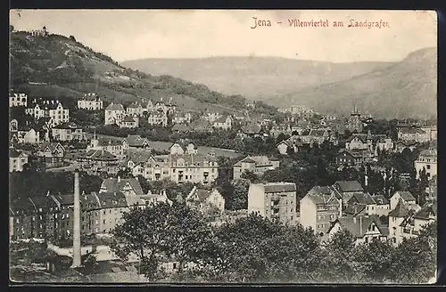 AK Jena, Villenviertel am Landgraben