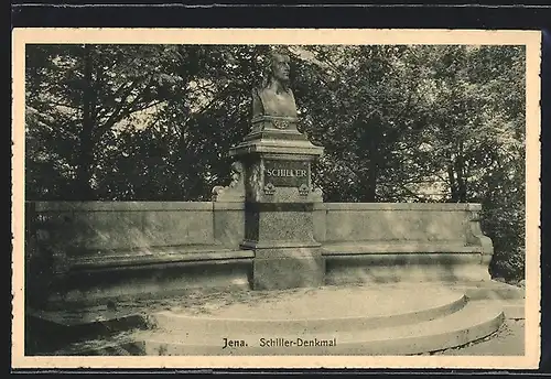 AK Jena, Schiller-Denkmal