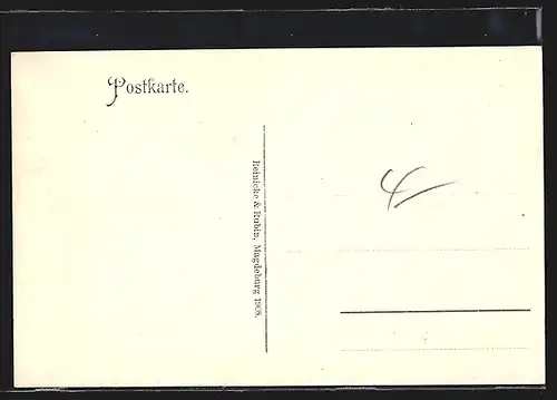 AK Jena, Markt mit Rathaus