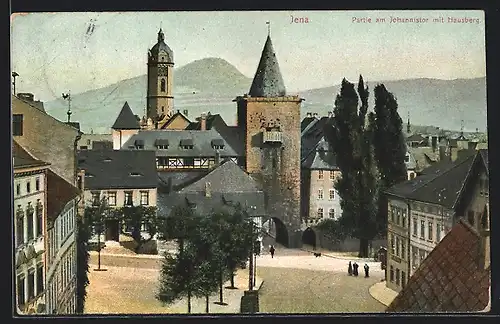 AK Jena, Partie am Johannistor mit Hausberg