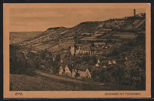 AK Jena, Ziegenhain mit Fuchsturm