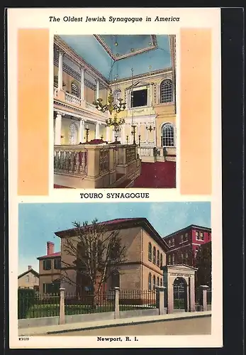 AK Newport, RI, Touro Synagogue, The Oldest Jewish Synagogue in America