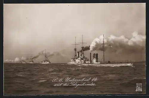 AK SM U-Boot 14 und das Lehrgeschwader