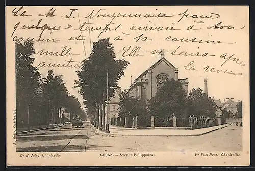 AK Sedan, Synagoge, Avenue Pilippoteau