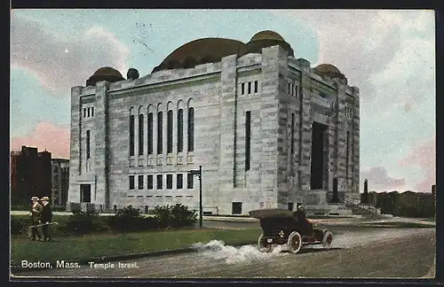 AK Boston, MA, Temple Israel, Synagoge