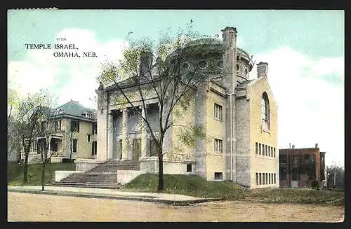 AK Omaha, NE, Temple Israel, Synagoge