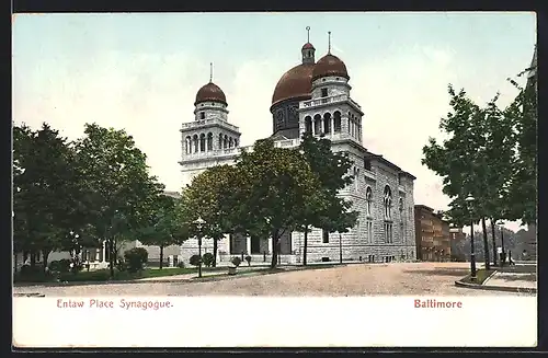 AK Baltimore, MD, Entaw Place Synagogue, Synagoge