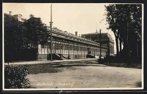 AK Halbstadt, Bahnhof
