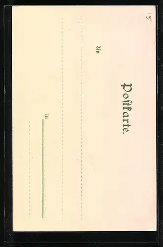 Künstler-Lithographie Carl Ernst Morgenstern: Kleine Schneegrube mit Baude