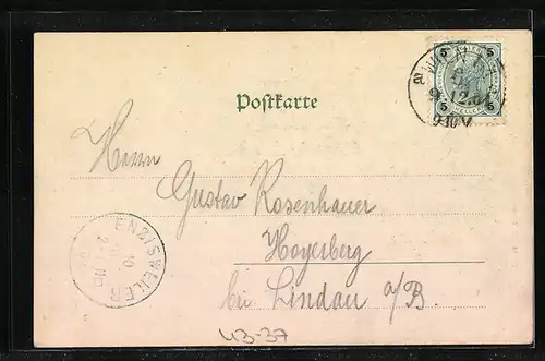 AK Wien, Wiener Prater mit Cafe