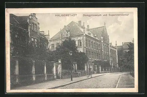 AK Halberstadt, Domgymnasium und Superintendentur