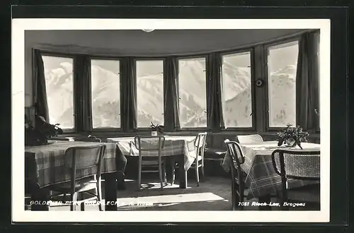 AK Lech am Arlberg, Hotel Goldner Berg, Innenansicht