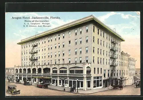 AK Jacksonville, FL, Aragon Hotel
