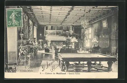 AK Meillant, le Chateau, Grand Salon