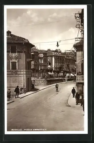 AK Busalla, Piazza Umberto I, Strassenpartie