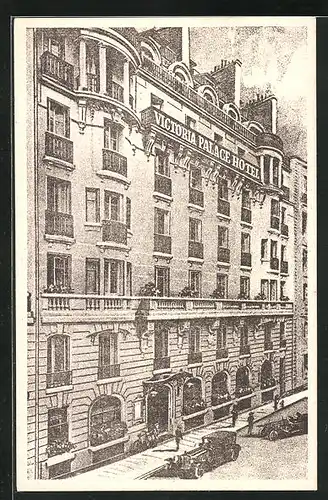 AK Paris, Victoria Palace Hotel, 6 Rue Blaise Desgoffe