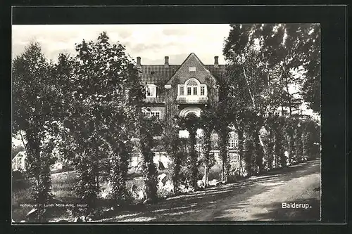 AK Balderup, Villa im Ort