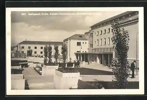 Foto-AK Gallspach, Zeileis-Hochfrequenz-Bestrahlungs-Institut