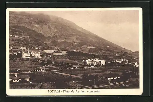 AK Loyola, Vista de los tres conventos