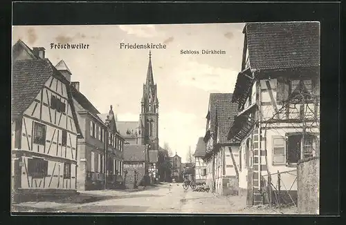 AK Fröschweiler, Friedenskirche, Schloss Dürkheim