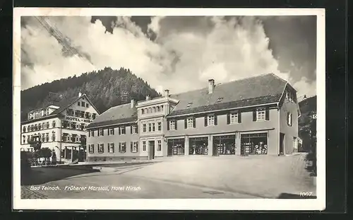 AK Bad Teinach, Hotel Hirsch, Früherer Marstall