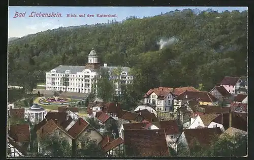AK Bad Liebenstein, Blick auf den Kaiserhof