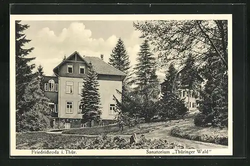 AK Friedrichroda i. Thür., Sanatorium Thüringer Wald