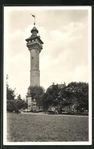 AK Würzburg, Blick zur Frankenwarte