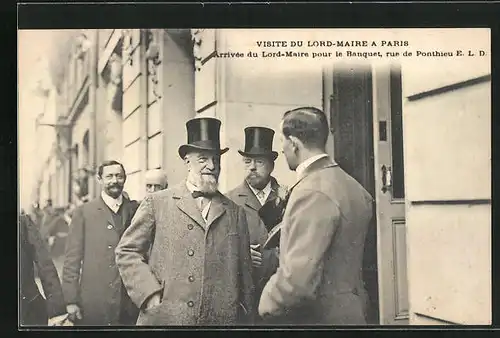 AK Paris, Sir William Treloar & Lord-Mayor of London